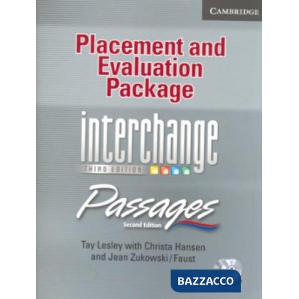 INTERCHANGE PLACEMENT PACK 3 ED