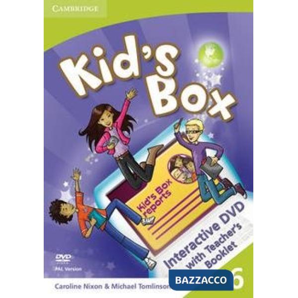 KID'S BOX 6 INTERACTIVE DVD + TCH BK
