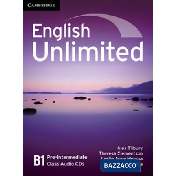 ENGLISH UNLIMITED PRE-INT CLASS CD