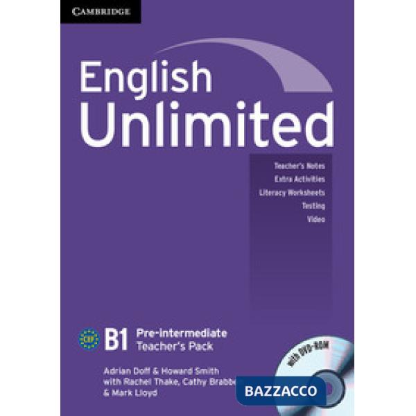 ENGLISH UNLIMITED PRE-INT TCH PACK