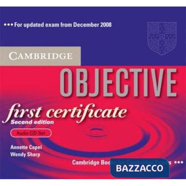 OBJECTIVE FIRST 2ED CD