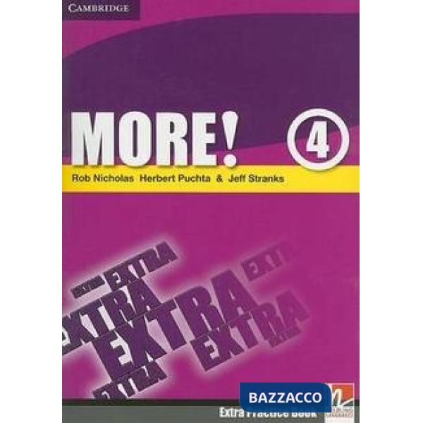 MORE! 4 EXTRA PRACTICE BK