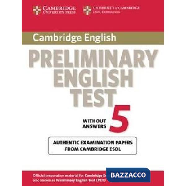 ESOL CAMB PET 5 STD