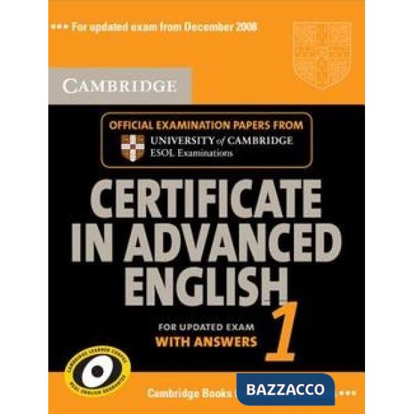 CAMBRIDGE ADV 1 NE STD W/A