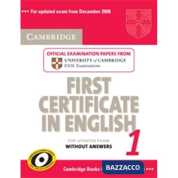 CAMBRIDGE FIRST 1 N.E. STD