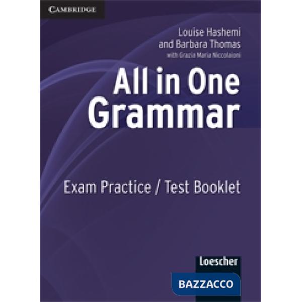 ALL IN ONE GRAMMAR TEST BKLT