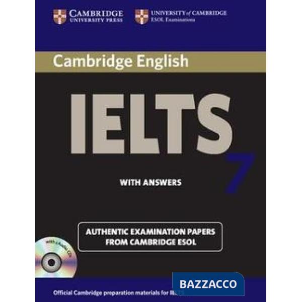 CAMBRIDGE RIDGE IELTS 7 SB W/A + CD