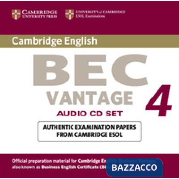 CAMBRIDGE BEC VANTAGE CD LEVEL 4