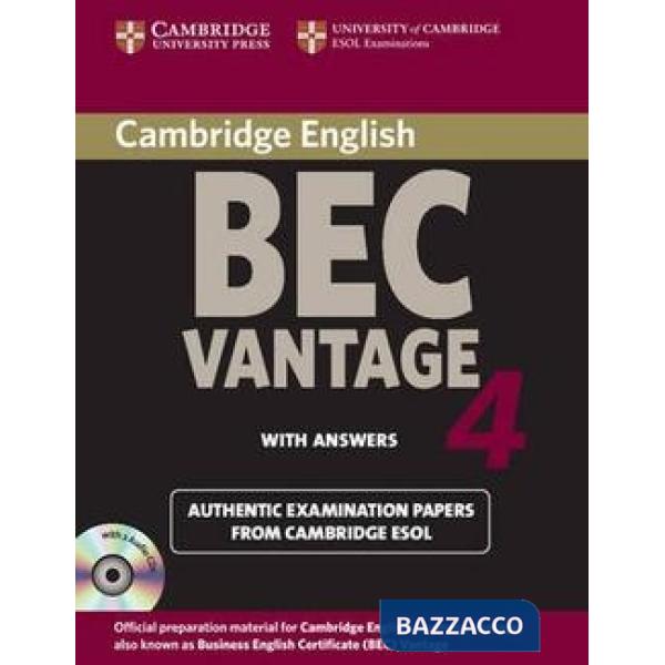 ESOL CAMBRIDGE BEC 4 VANTAGE PACK