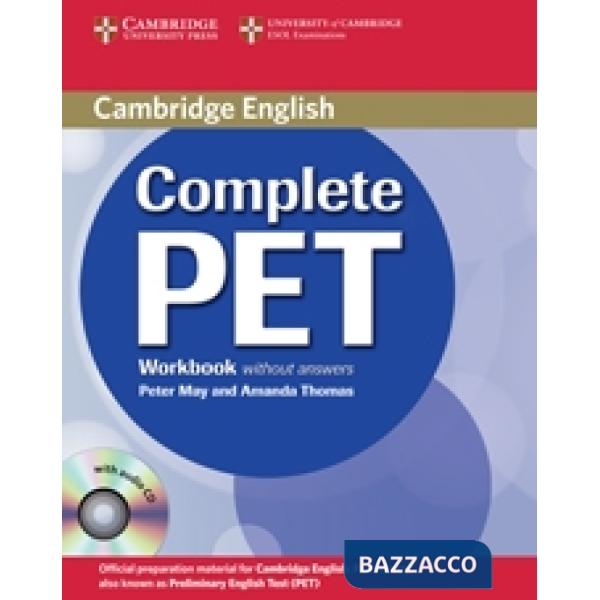 COMPLETE PET WKBK WO/A + CD