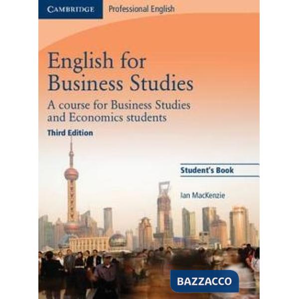 ENG. BUSINESS STUDIES 3ED STD