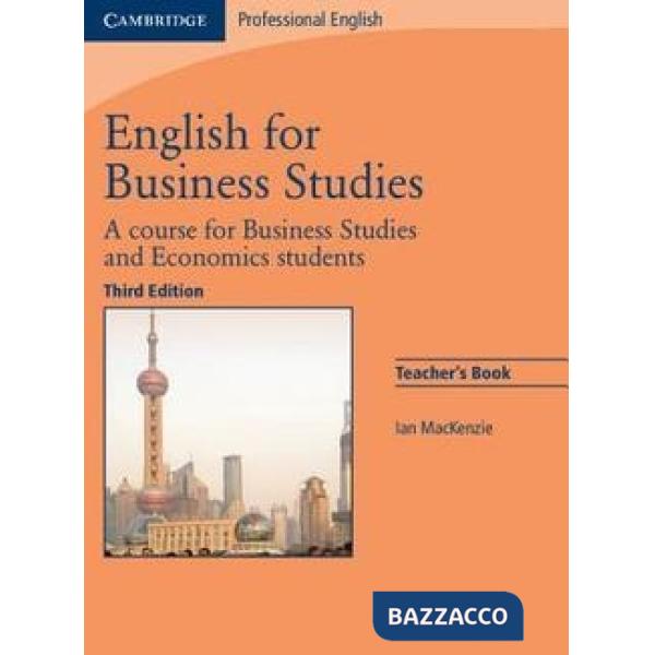 ENG. BUSINESS STUDIES 3ED TCH