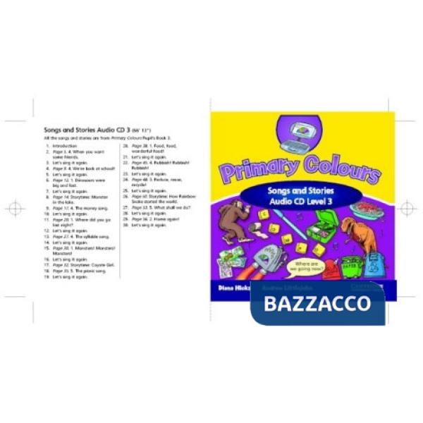 PRIMARY COLOURS 3 CD SONGS