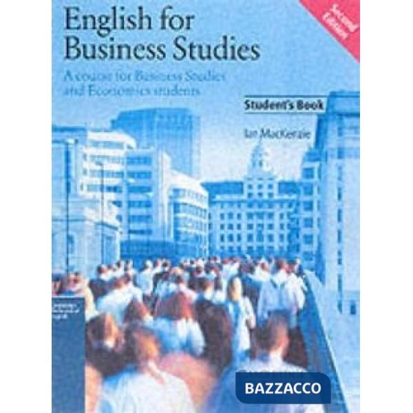 ENGLISH FOR BUSINESS STUDIES STUDENT'S B