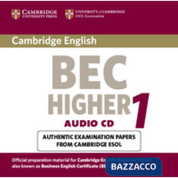 UCLES CAMBRIDGE BEC 1 HIGHER CD