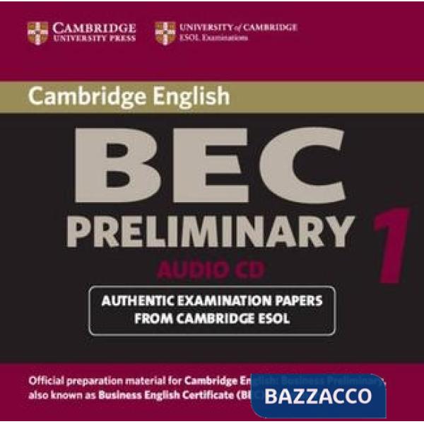 UCLES CAMBRIDGE 1 BEC PRELIMINARY CD