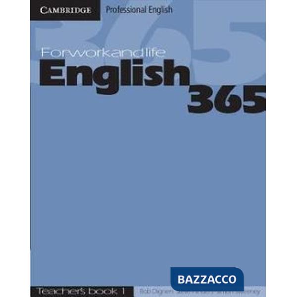 ENGLISH 365 1 TCH BK