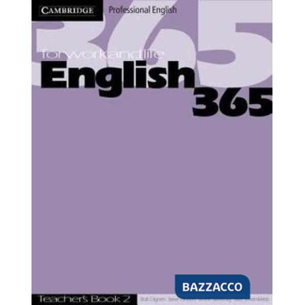 ENGLISH 365 2 TCH BK