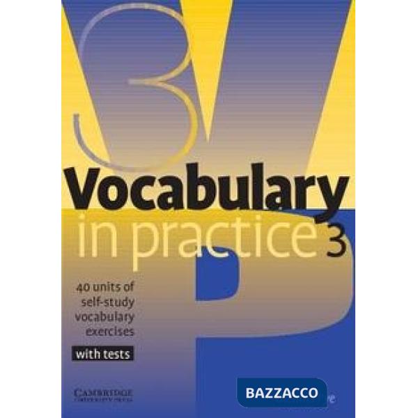 VOCABULARY IN PRACTICE 3