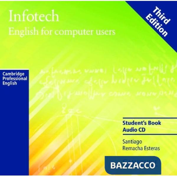 INFOTECH ENGLISH X COMPUTER USERS, CD V.