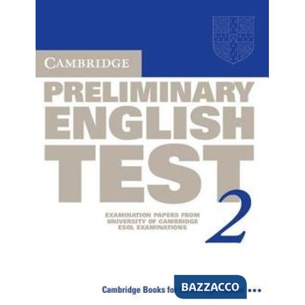 UCLES CAMBRIDGE PET 2 2ED STD