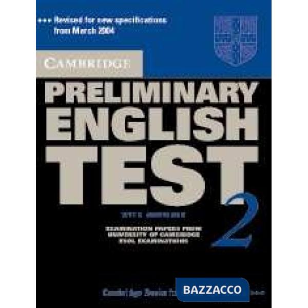 UCLES CAMBRIDGE PET 2 2ED SELF STUDY PK