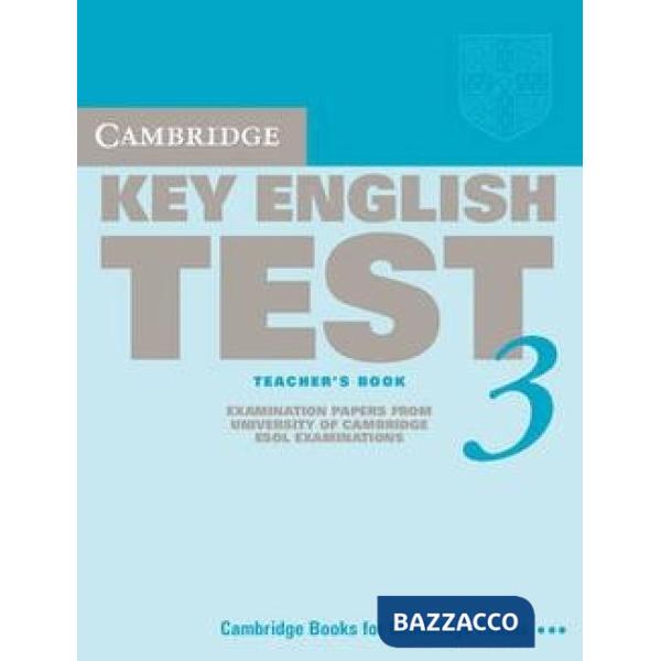 UCLES CAMBRIDGE KEY TEST 3 TCH