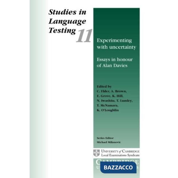 EXPERIMENTING UNCERTAINTY PB