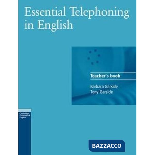 ESS. TELEPHONING IN ENG. TCH