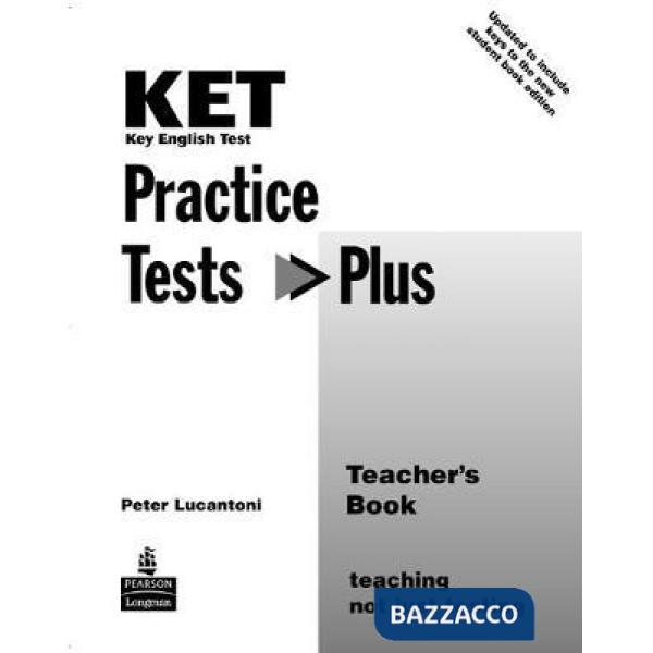 PRACTICE TESTS PLUS KET TB