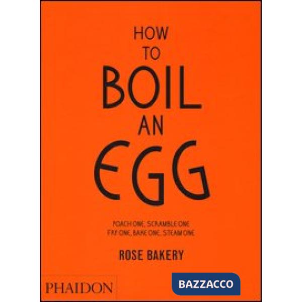 How to boil an egg