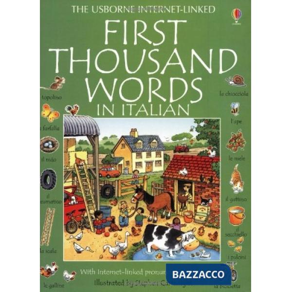 First thousand words in Italian. Ediz. illustrata