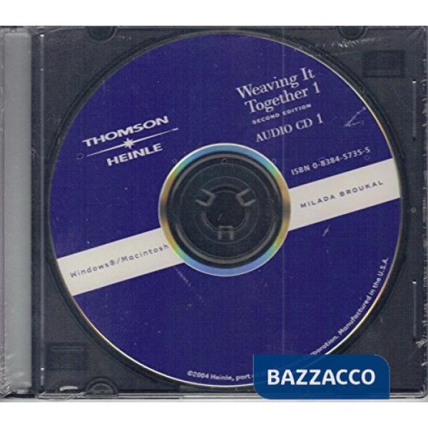 WEAVING IT TOGETHER 1 CD'S