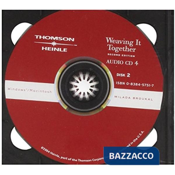 WEAVING IT TOGETHER 4 CD'S