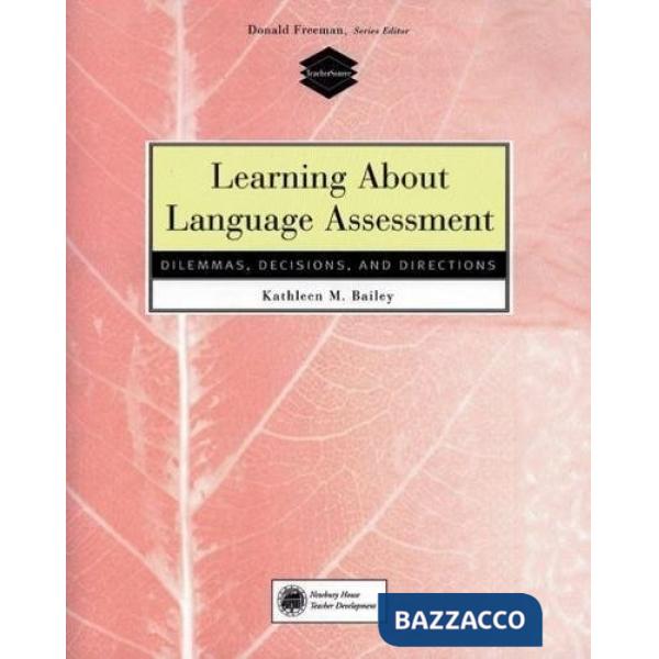 LEARNING ABOUT LANGUAGE ASSESS