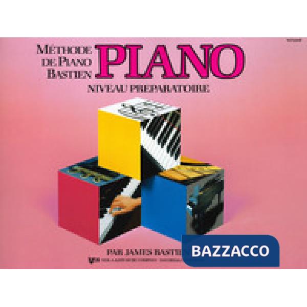 Methode piano niveau preparatoire
