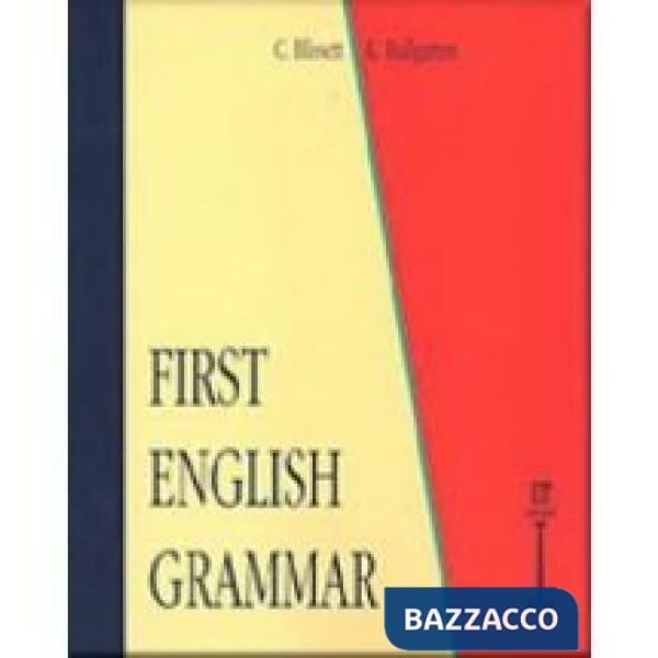 FIRST ENGLISH GRAMMAR