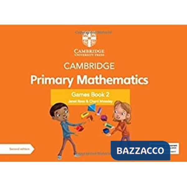 CAMBR PRIMARY MATH 2ED GAMES BOOK + DIGIT