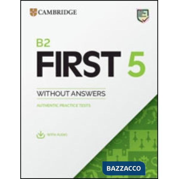 CAMBRIDGE ENGLISH B2 FIRST 5 WO/A