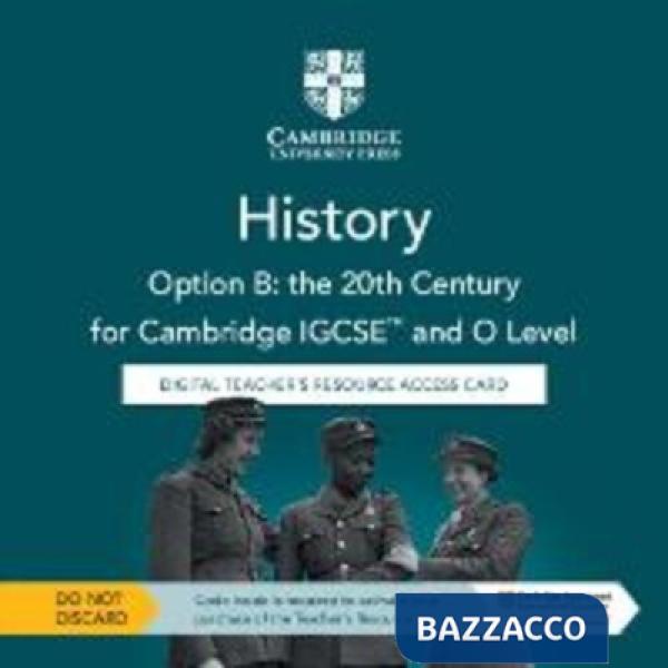 CAMBRIDGE IGCSE HISTORY THIRD EDITION