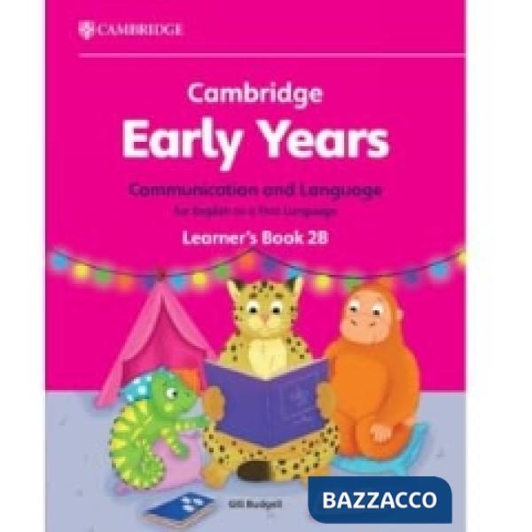 CAMB EARLY YEARS 2 COMM LANG ENGLISH 1ST LANG LB B