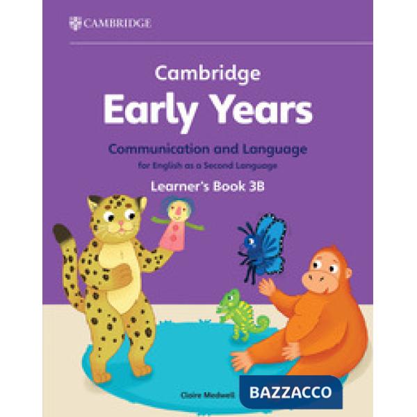 CAMB EARLY YEARS 3 COMM LANG ENGLISH 2ND LANG LB B