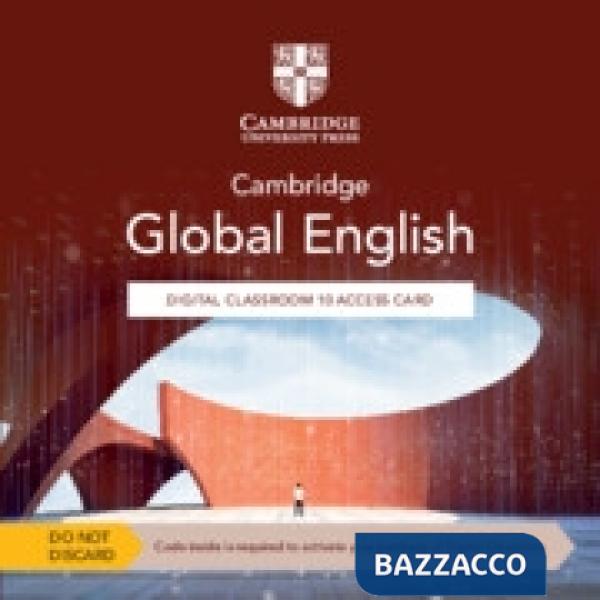 CAMBRIDGE GLOBAL ENGLISH DIGITAL CLASSROOM ACCESS CARD 10