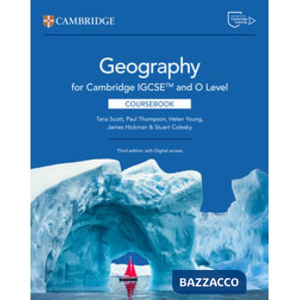 CAMBRIDGE IGCSE & O GEOGRAPHY 3ED. COURSEBOOK + DIGITALE