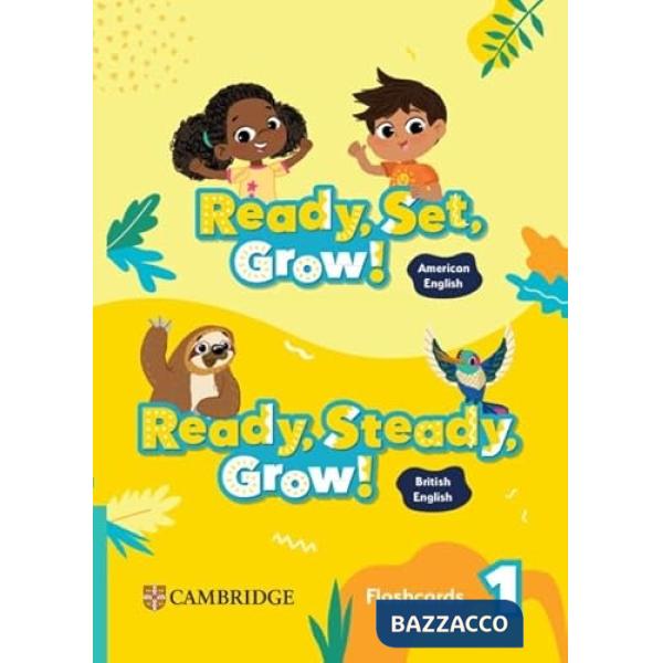READY STEADY GROW! FLASHCARDS 1