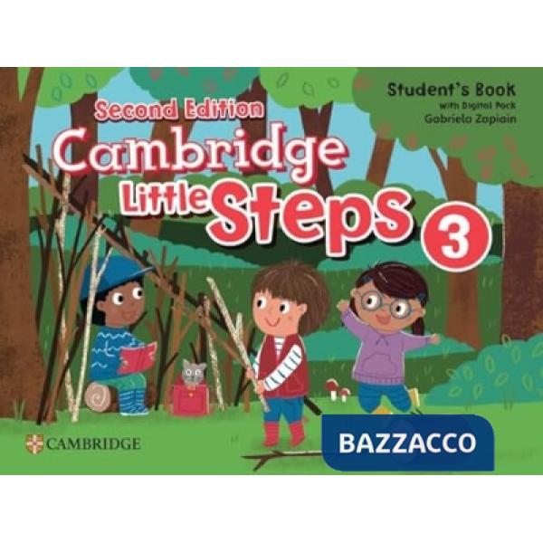 CAMBRIDGE LITTLE STEPS 2ED SB + DIG PACK 3