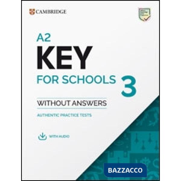 A2 KEY FOR SCHOOLS 3 SB WITHOUT ANSWERS