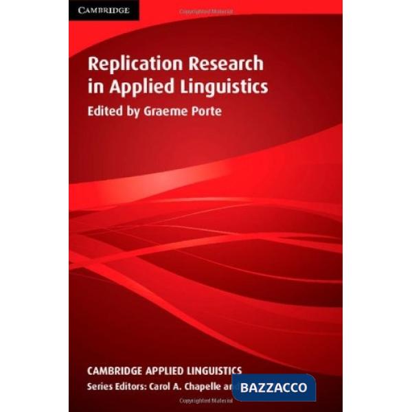 REPLICATION RESEARCH IN APPLIED LING HB