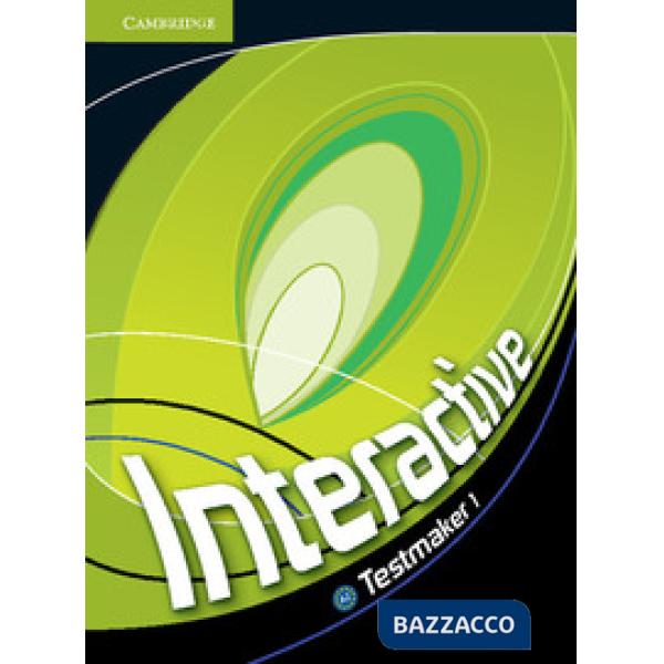 INTERACTIVE 1 TESTMAKER CD-ROM/AUDIO