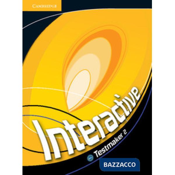 INTERACTIVE 2 TESTMAKER CD-ROM/AUDIO